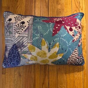 Anthropologie decorative pillow, 14x20, like new, includes insert